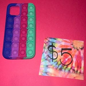 iPhone 12 bubble popping case